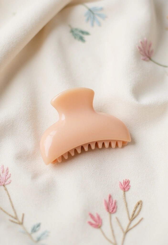 14 Bohemian Embroidered Hair Claw Clips That Will Transform Your Look (Just Wait for #5!) - 8. Minimalist Boho