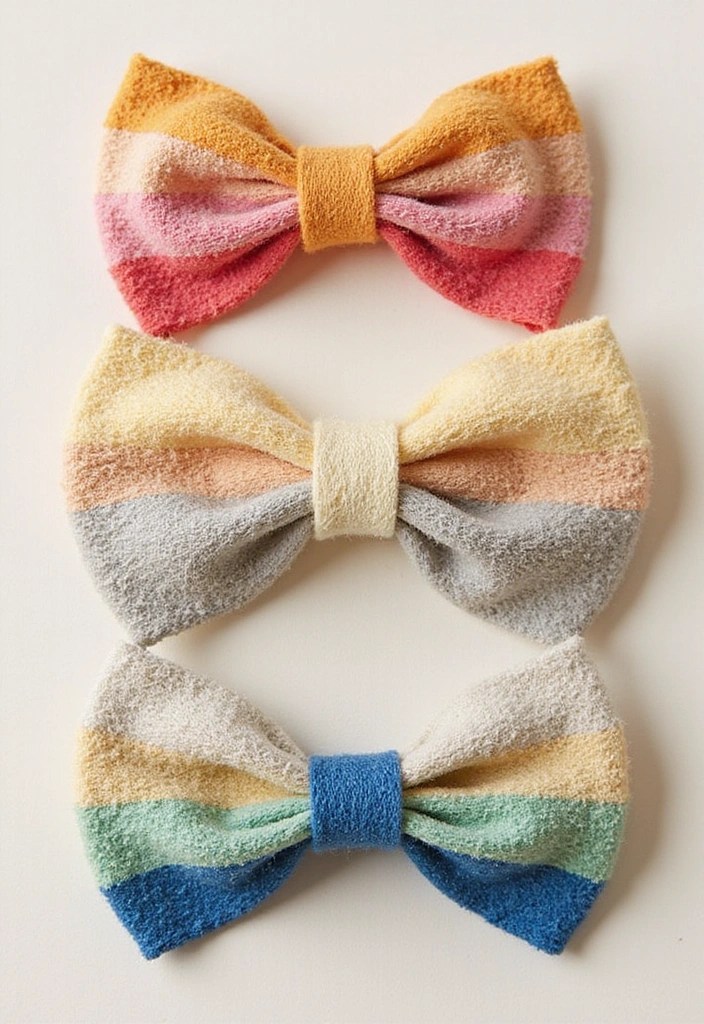 14 Vintage-Inspired Handmade Embroidered Hair Clips That Will Take You Back in Time! - 11. Retro Color Palettes