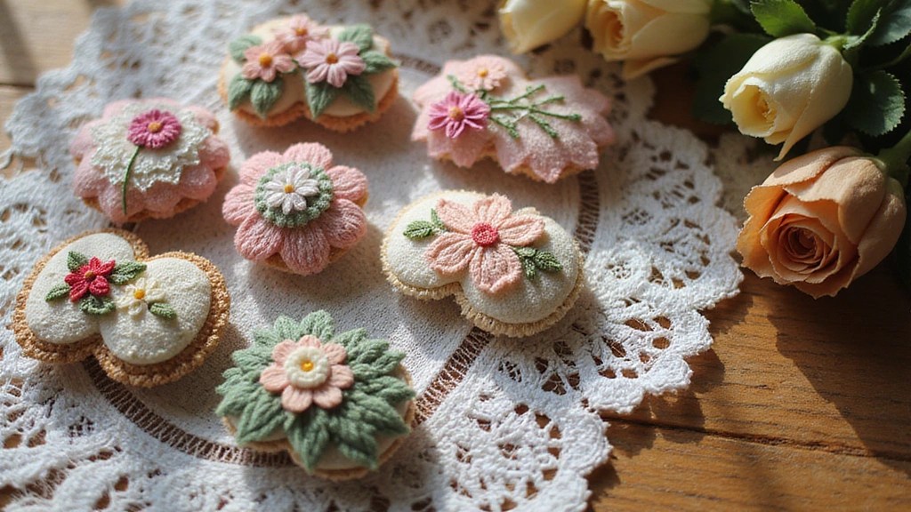 14 Vintage-Inspired Handmade Embroidered Hair Clips That Will Take You Back in Time!