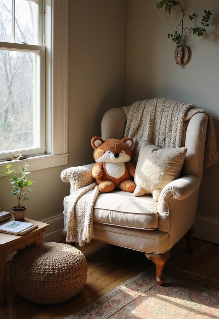 15 Cozy Embroidered Throw Pillows That'll Make You Want to Snuggle Up (Check Out #8!) - 1. Whimsical Woodland Creatures