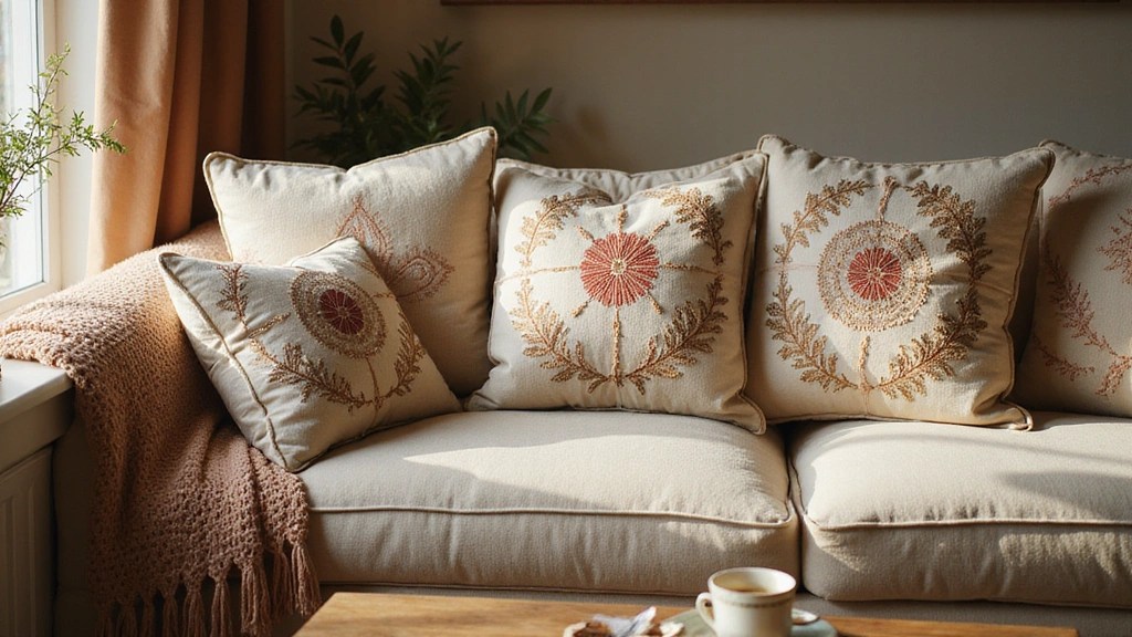 15 Cozy Embroidered Throw Pillows That’ll Make You Want to Snuggle Up (Check Out #8!)