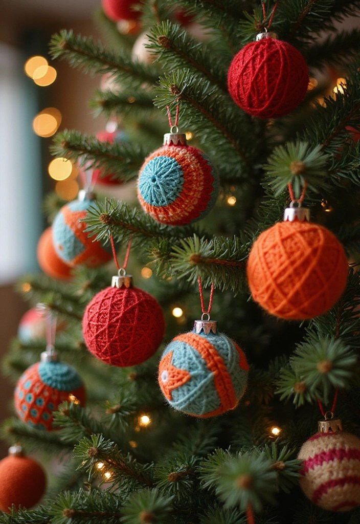 12 Easy Beginner Art Yarn Projects That Will Make You Say 'I Can Do This!' - 10. Festive Holiday Ornaments