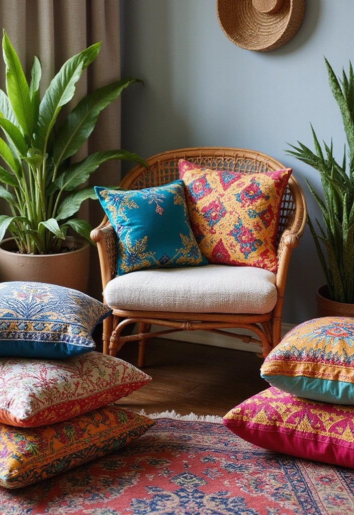 16 Embroidered Velvet Pillows That Will Instantly Elevate Your Home Decor (You Won't Believe #9!) - 3. Boho Vibes